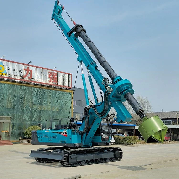 Crawler Rotary Drilling Rig