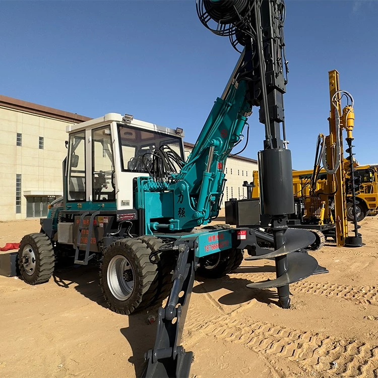 Small Wheel Drilling Rig
