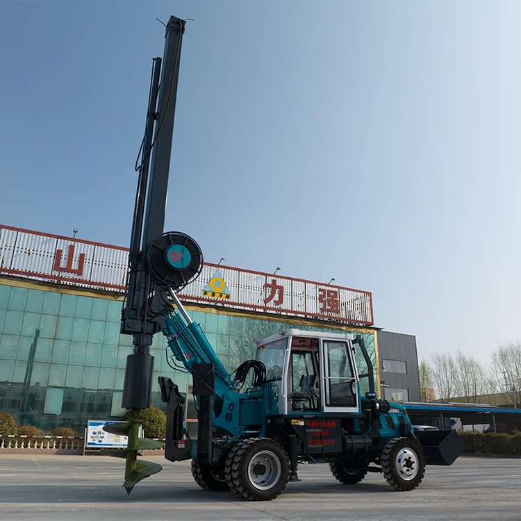 Small Wheel Drilling Rig